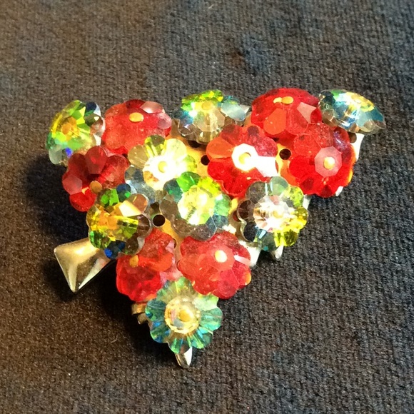 Vintage New Christmas Tree Brooch - Picture 4 of 4